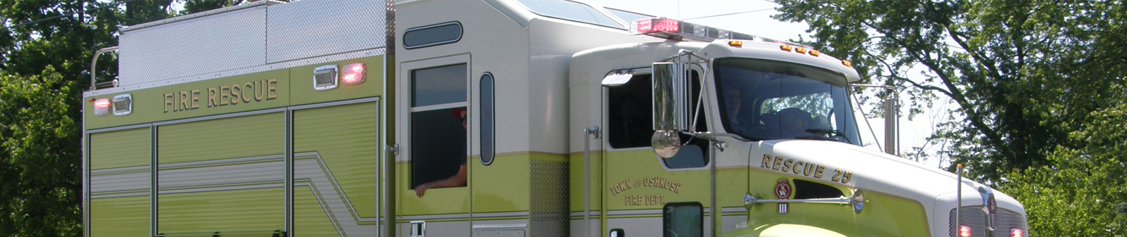 town of oshkosh responders truck